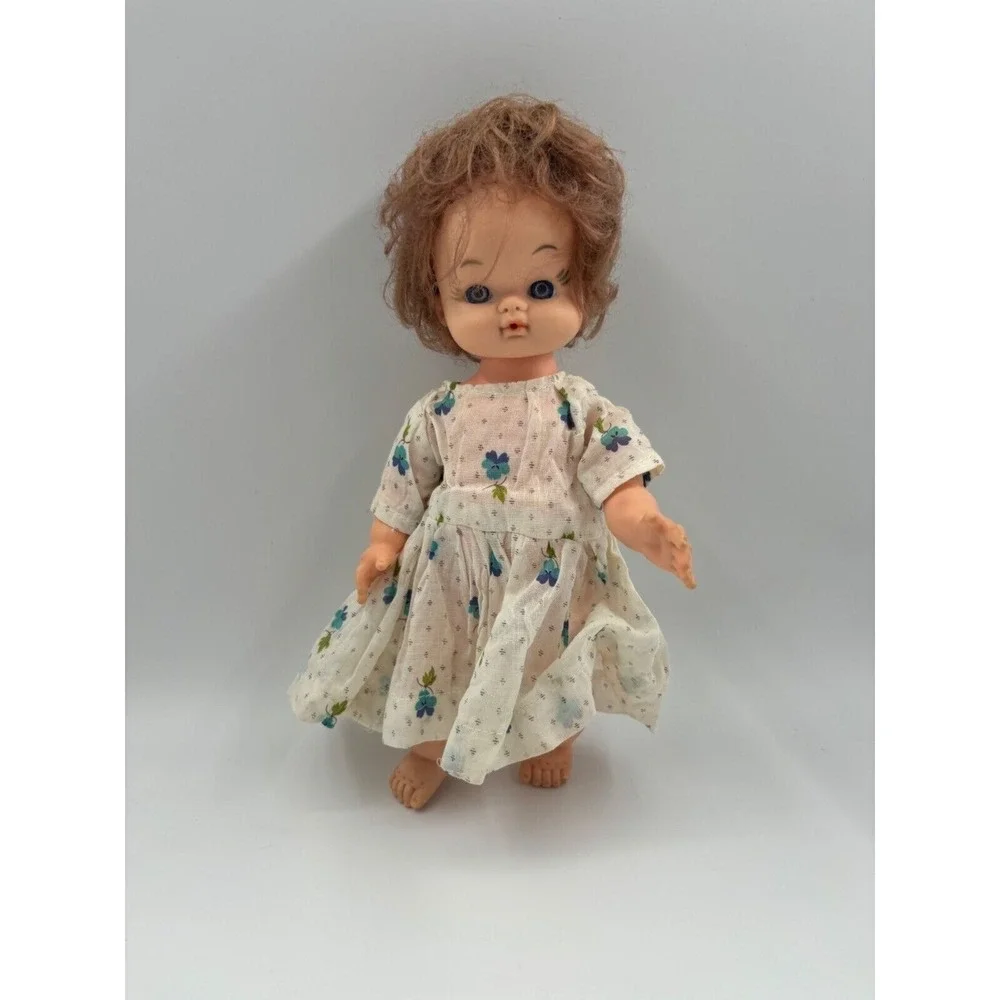 Vintage Drink and Wet Baby Doll -Made‎ In Taiwan  - READ